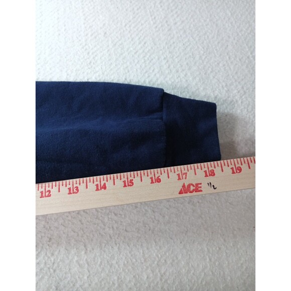 Peanuts Snoopy Woodstock Hoodie XS Navy Be Happy Graphic Pullover Freeze 2024 - Picture 12 of 13